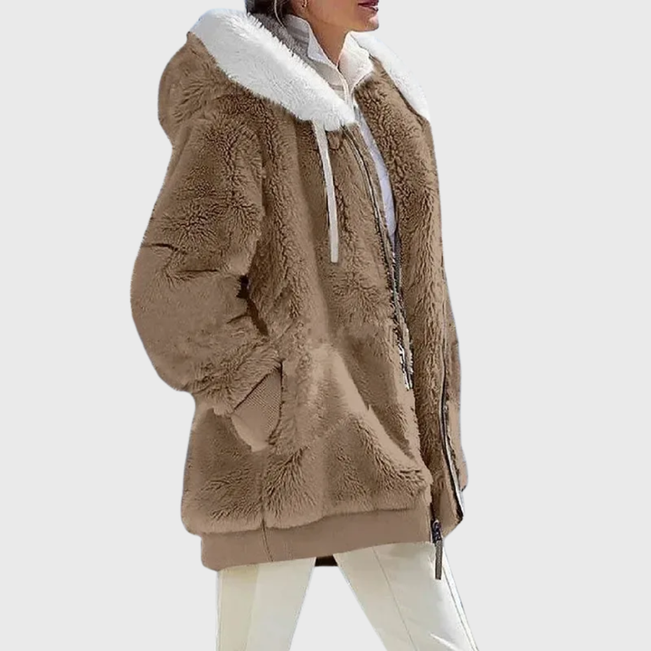 Sofia | Elegant Multicolor Warm Puffer jacket