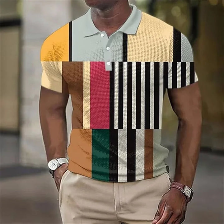 Kevin | Vibrant Plaid Pattern Shirt