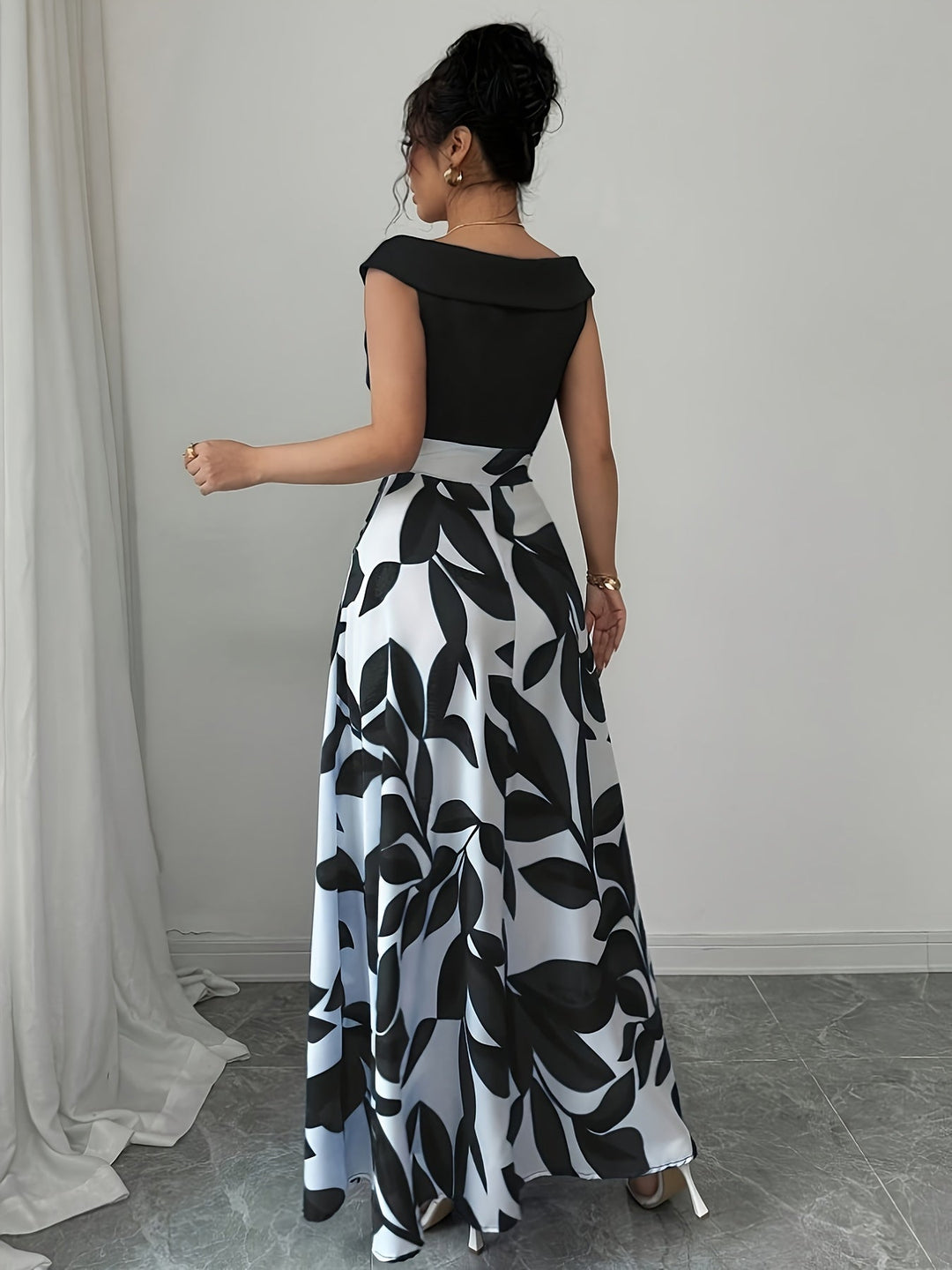 Gabriella | Floral A-Line Maxi Dress
