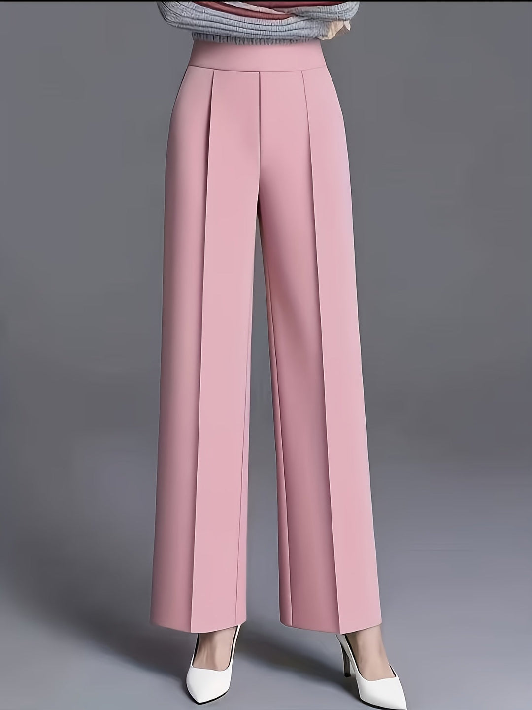Claudia | High-Waisted Wide-Leg Pants