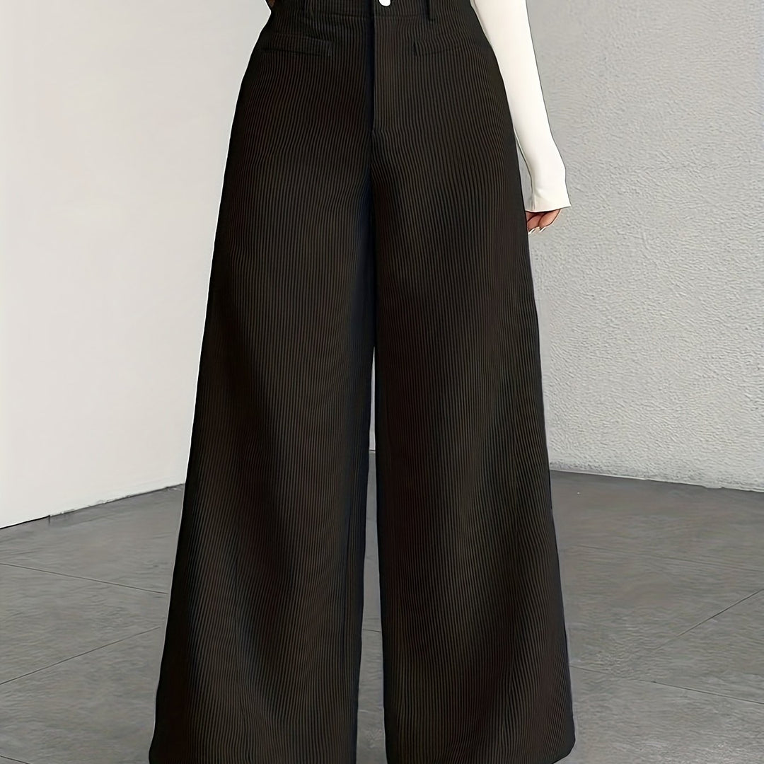 Juniper | High-Waisted Wide-Leg Trousers