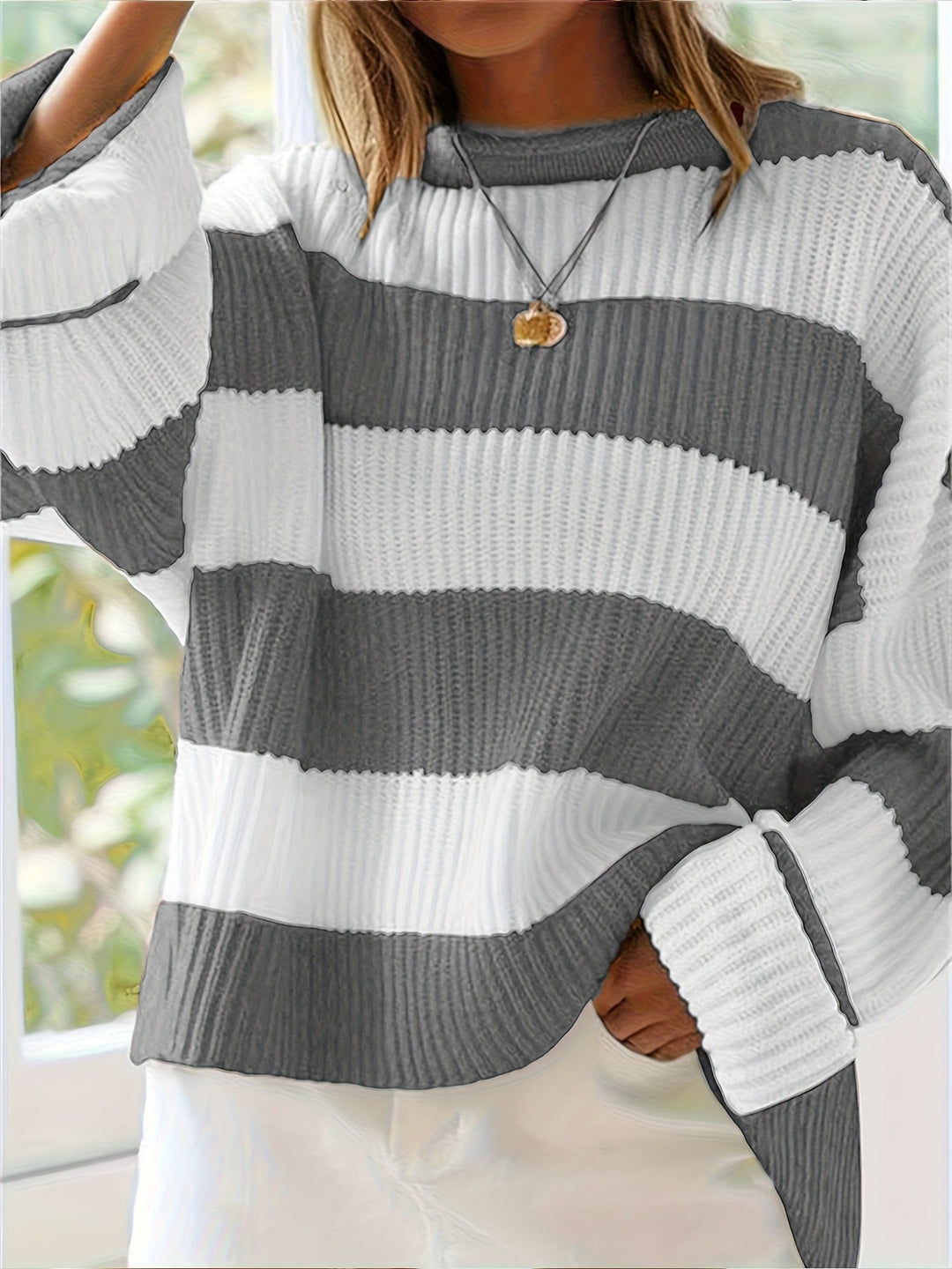 Ivy | Relaxed Colorblock Sweater