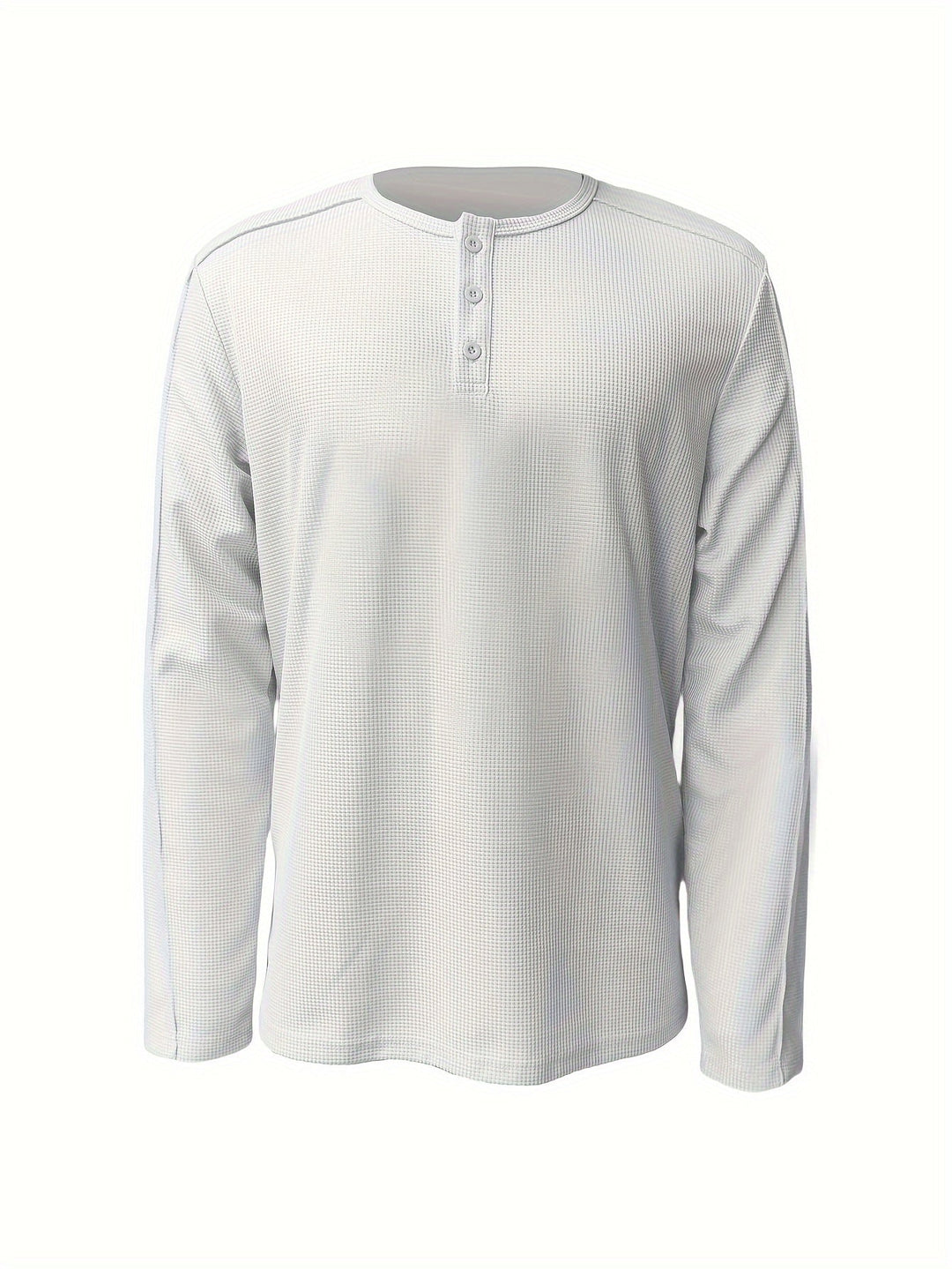 Carson | Textured Long-Sleeve Henley