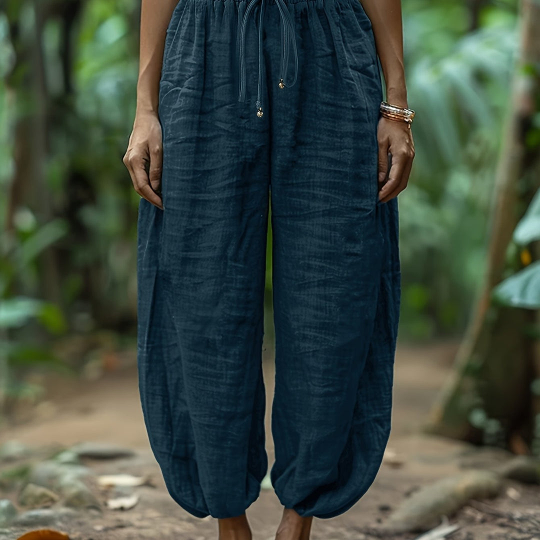 Marjorie | Relaxed Drawstring Lantern Pants