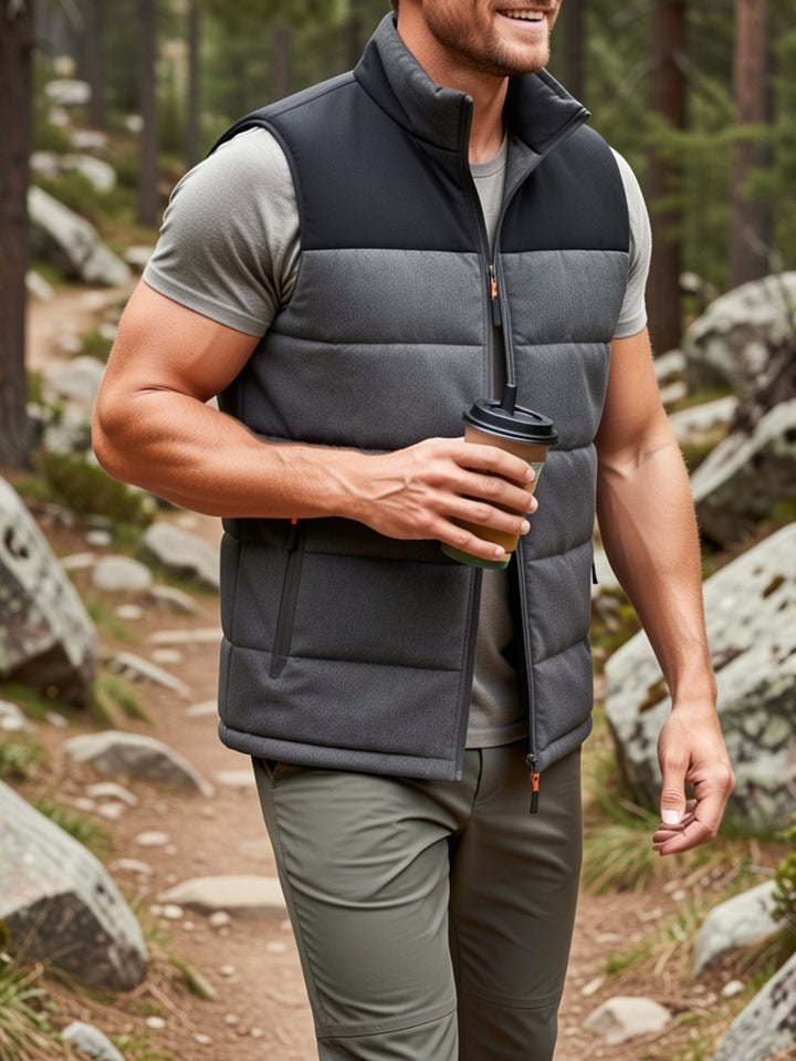 Alden | Insulated Stand-Collar Vest