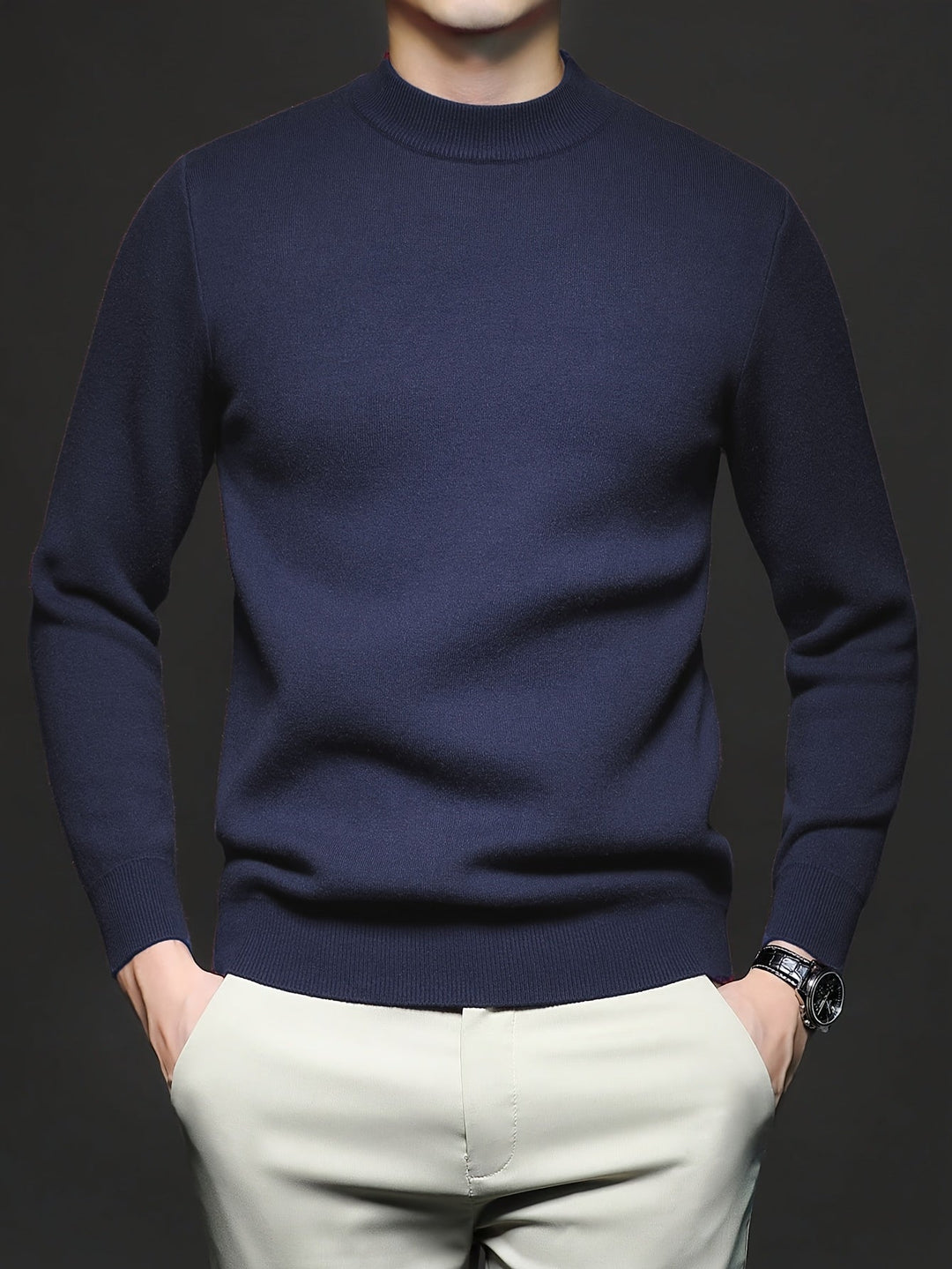 Everett | Refined High-Neck Sweater