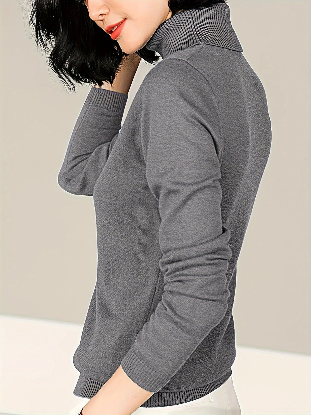 Maribel | Refined Mock Neck Sweater