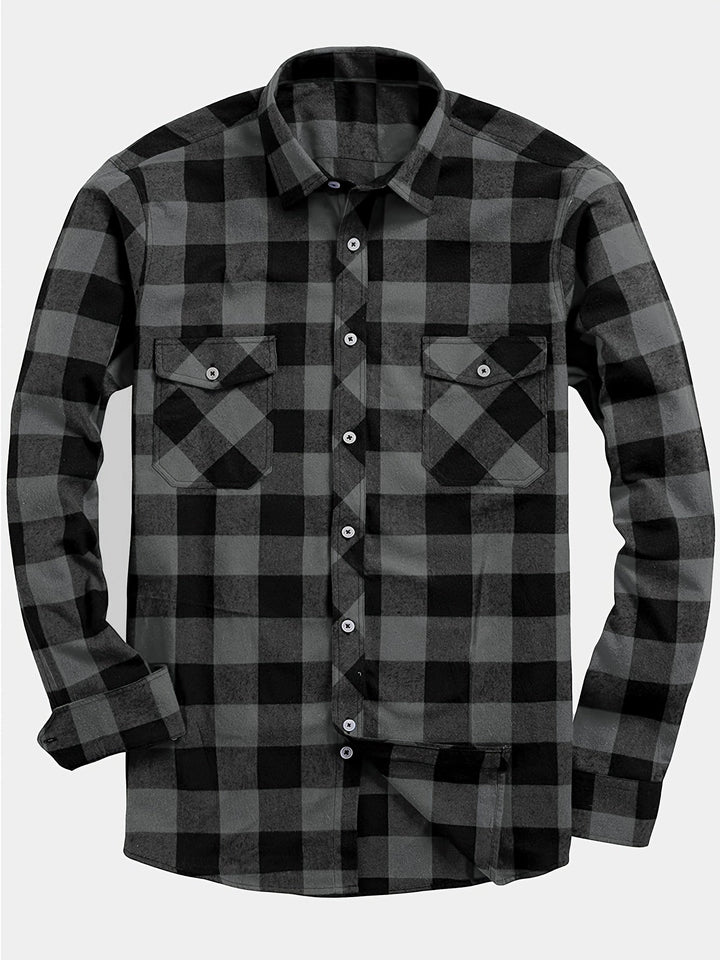 Miles | Classic Checked Flannel Shirt