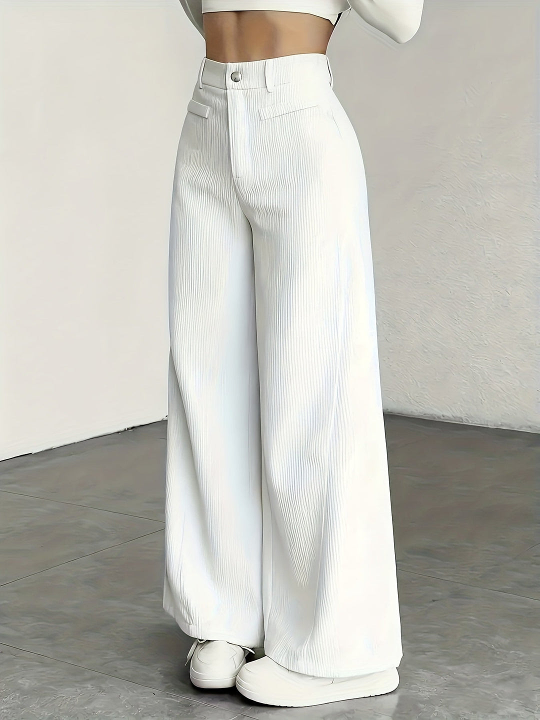 Juniper | High-Waisted Wide-Leg Trousers