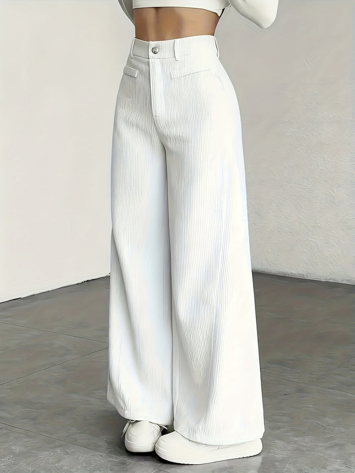 Kimberly | High-Waisted Wide-Leg Trousers