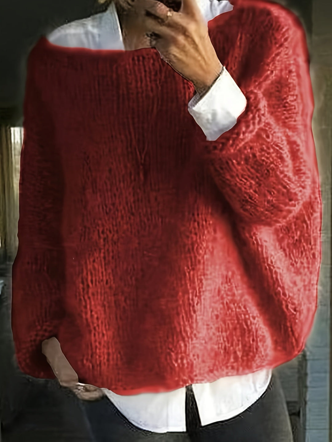Noreen | Relaxed Crew Neck Sweater