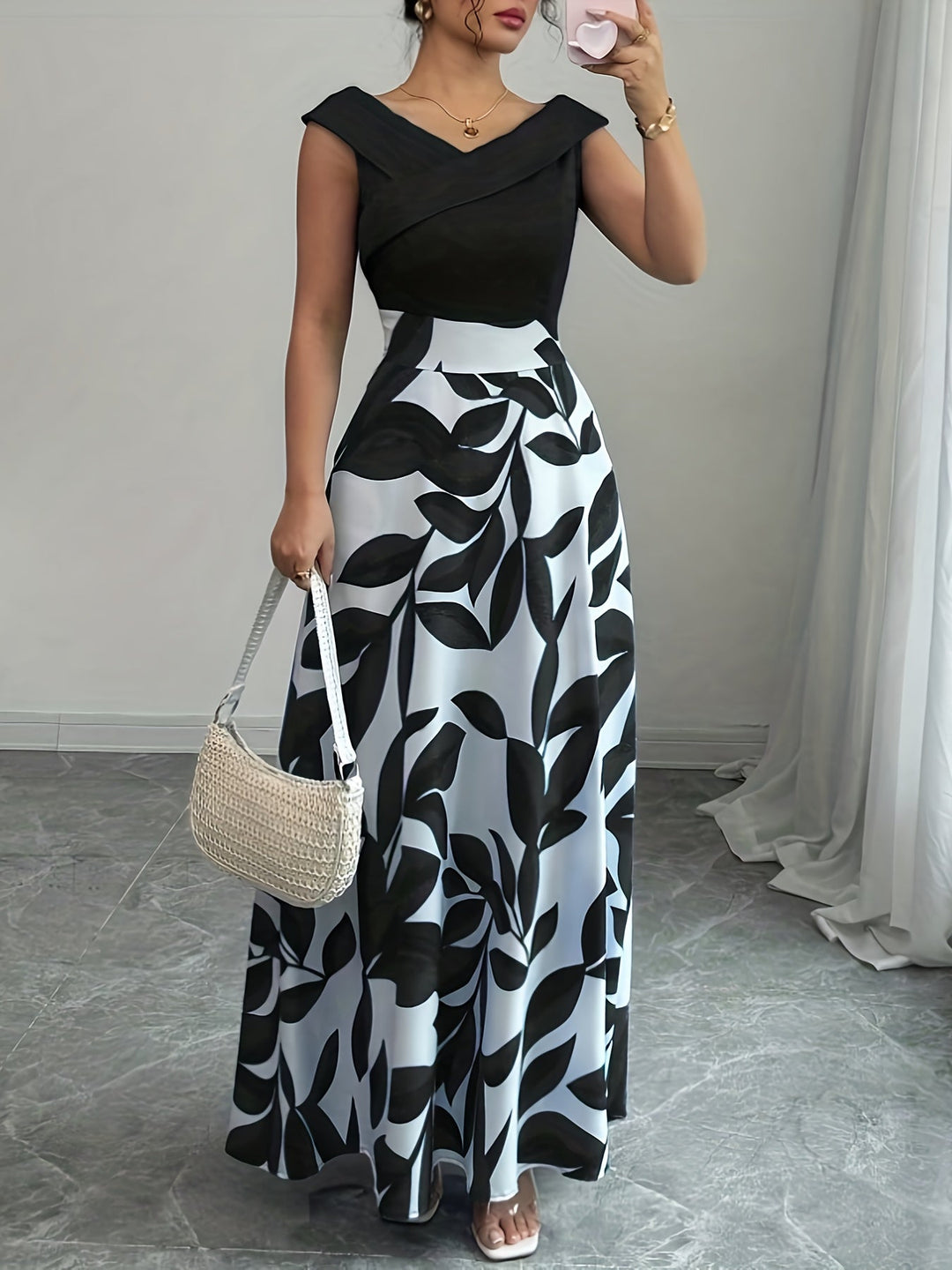 Gabriella | Floral A-Line Maxi Dress
