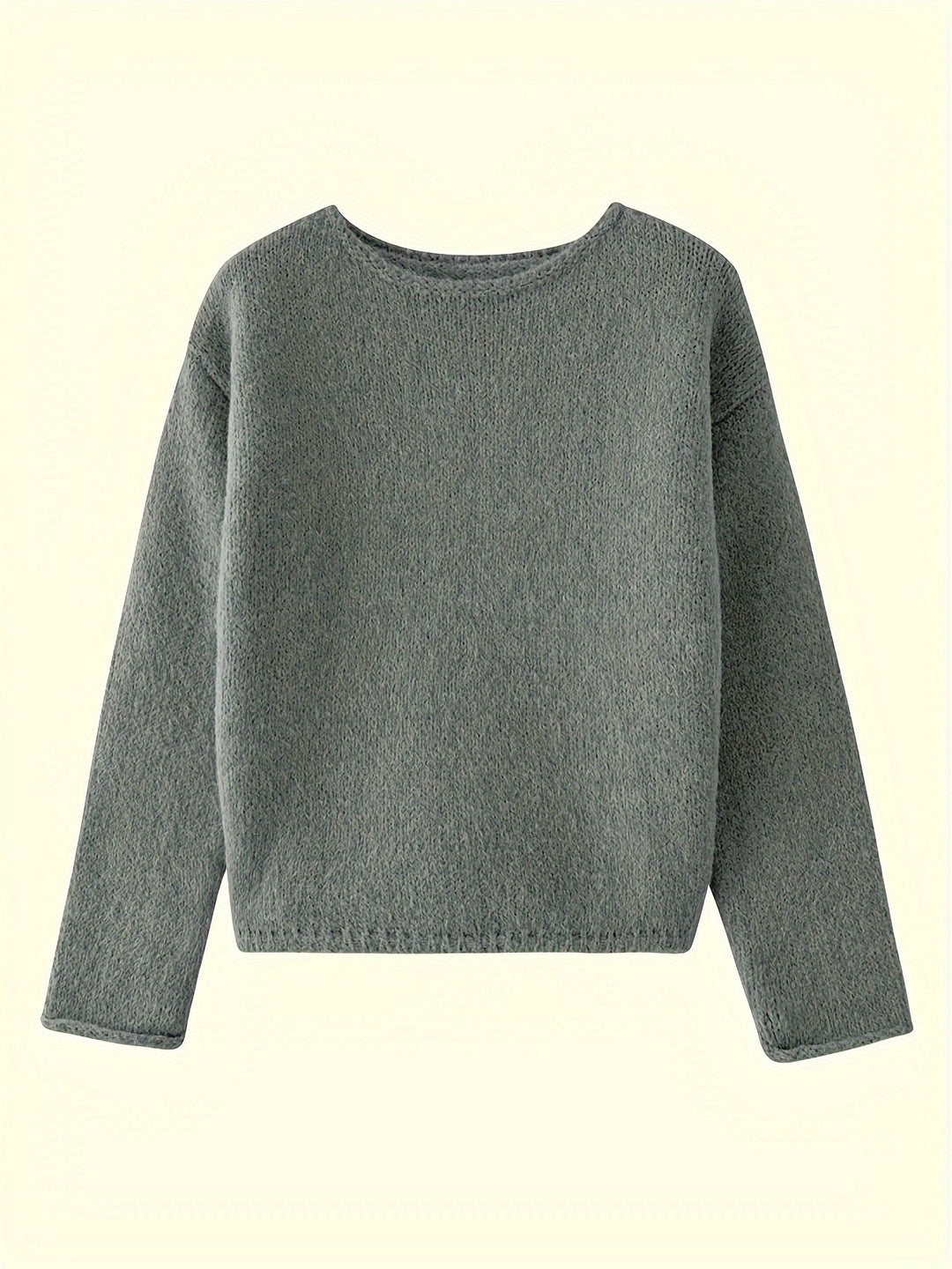 Noreen | Relaxed Crew Neck Sweater