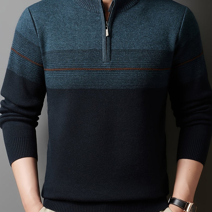 Oscar | Zip-Neck Sweater
