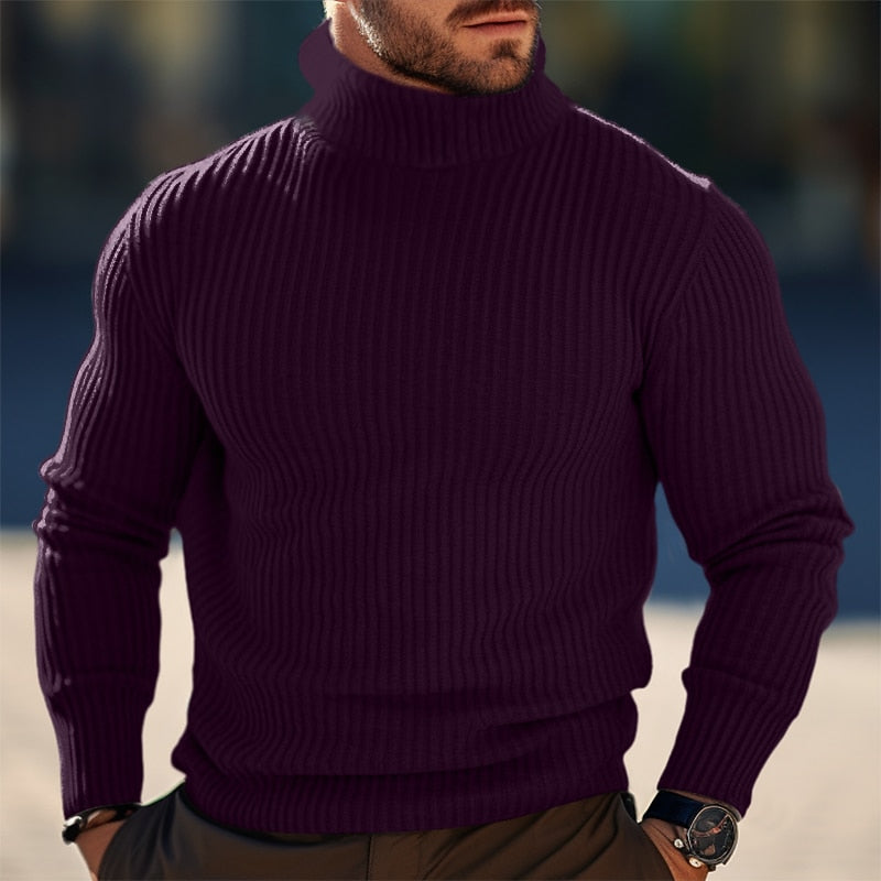 Percy | Ribbed Turtleneck Sweater