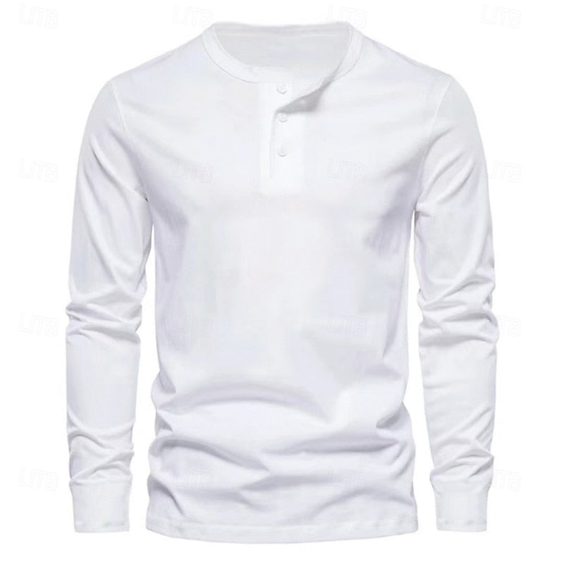 Sheldon | Classic Long-Sleeve Henley