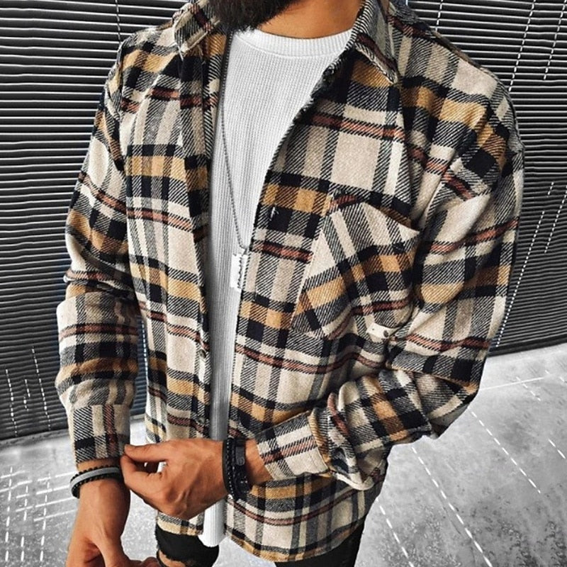 Gideon | Rugged Checked Overshirt