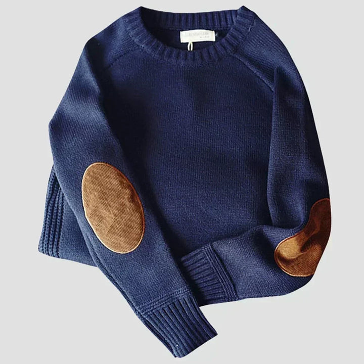 Edmund | Classic Elbow-Patch Sweater
