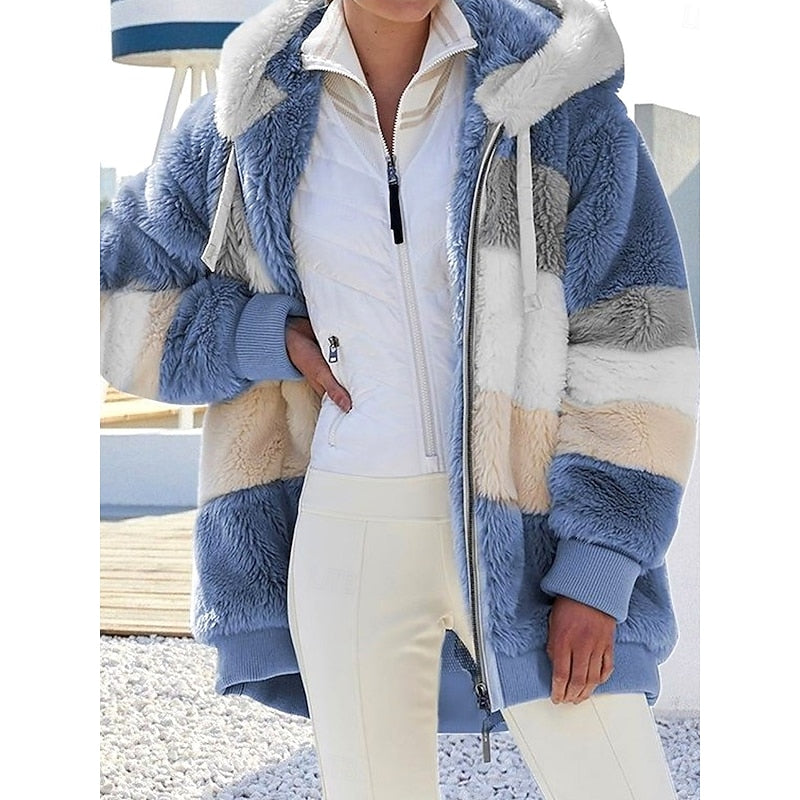 Corinne | Cozy Hooded Zip-Up Jacket