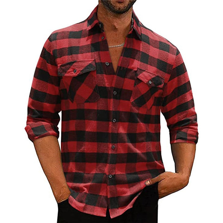 Maddox | Classic Checked Long-Sleeve Shirt