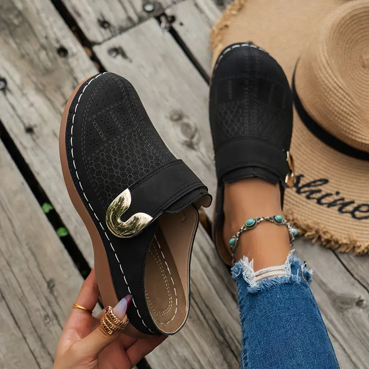 Victoria | Thick Sole Wedge Orthopedic Sandals