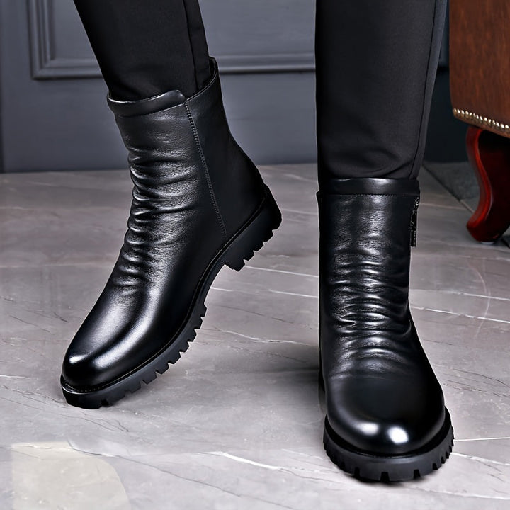 Ambrose | Refined Zip-Side Boots