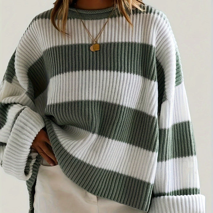 Ivy | Relaxed Colorblock Sweater