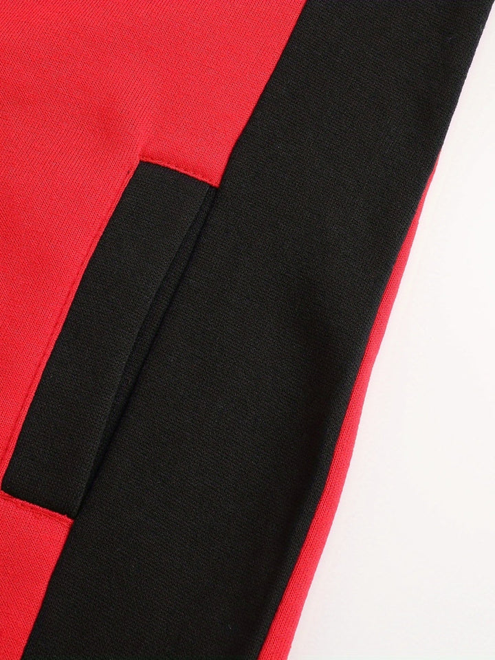 Bryce | Color Block Zip-Up Hooded Jacket