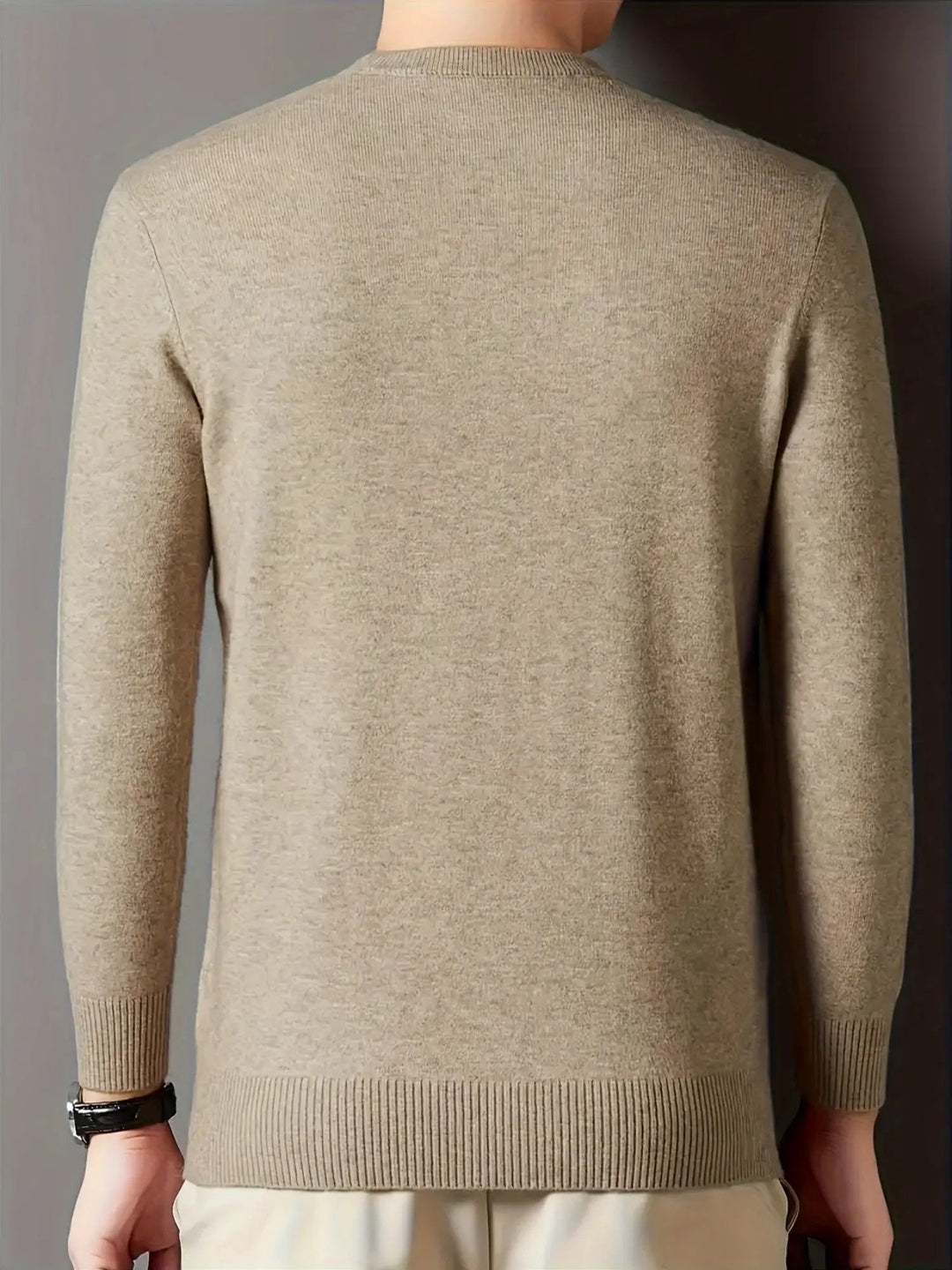 Jonah | Mock Neck Knit Sweater