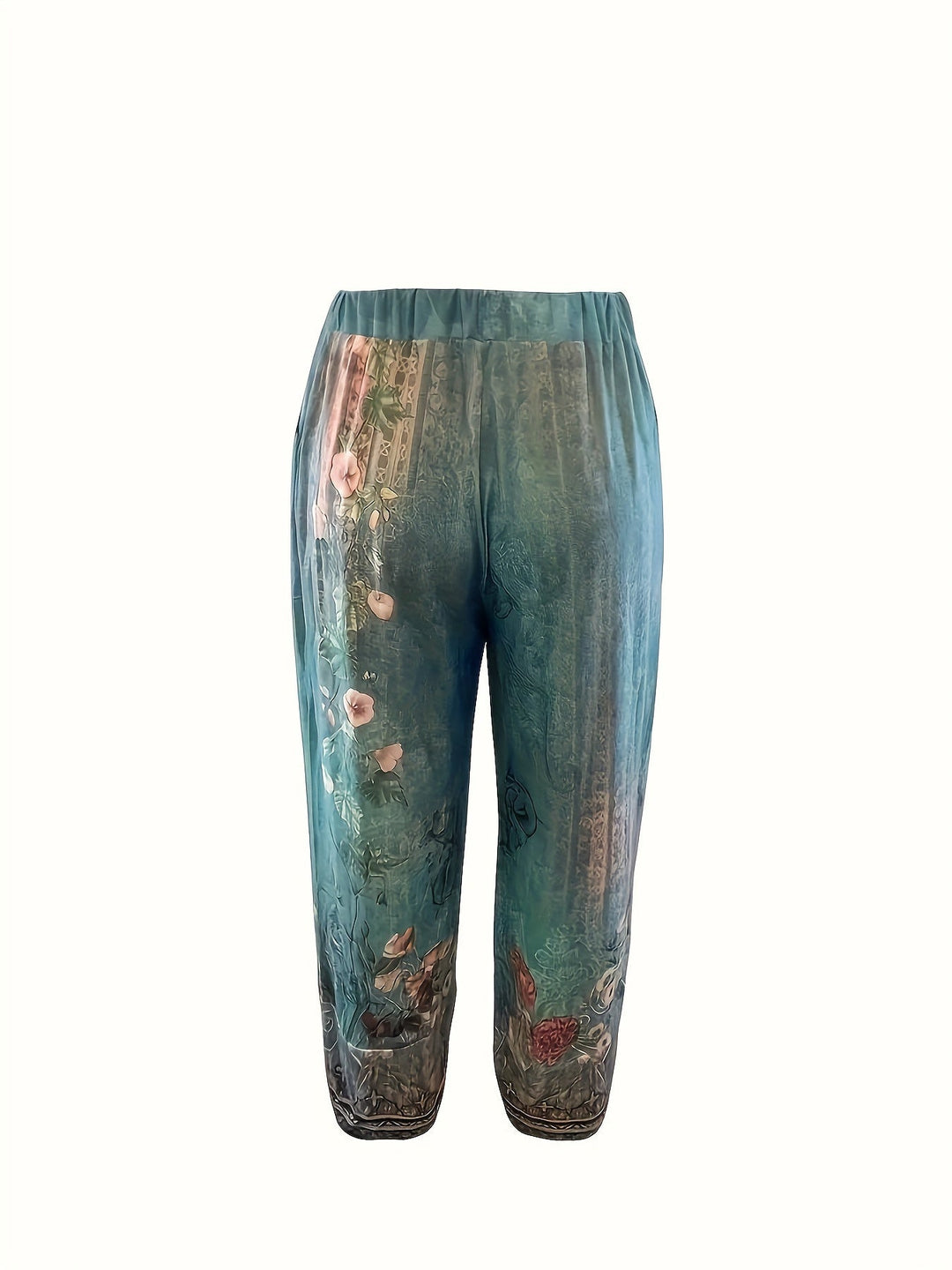 Meredith | Botanical Cropped Pants