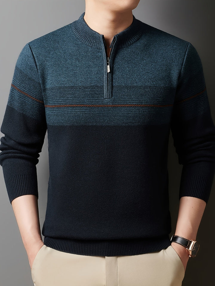 Oscar | Zip-Neck Sweater