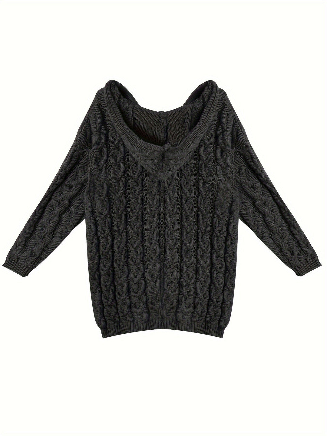 Florence | Relaxed Cable-Knit V-Neck Sweater