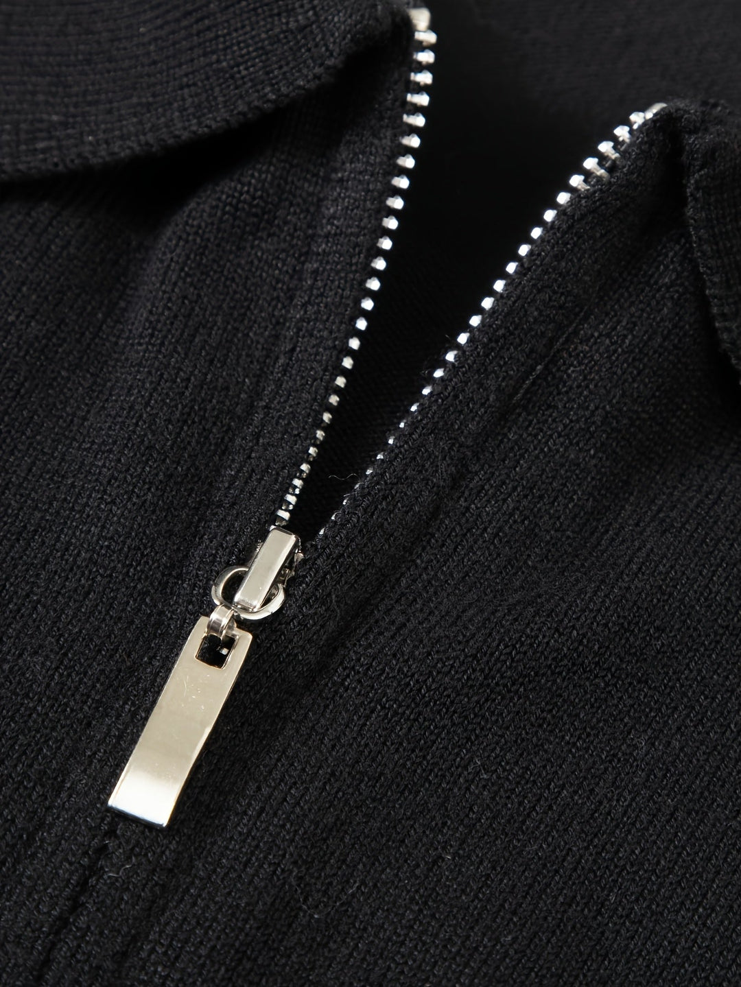 Donovan | Refined Quarter-Zip Polo Sweater