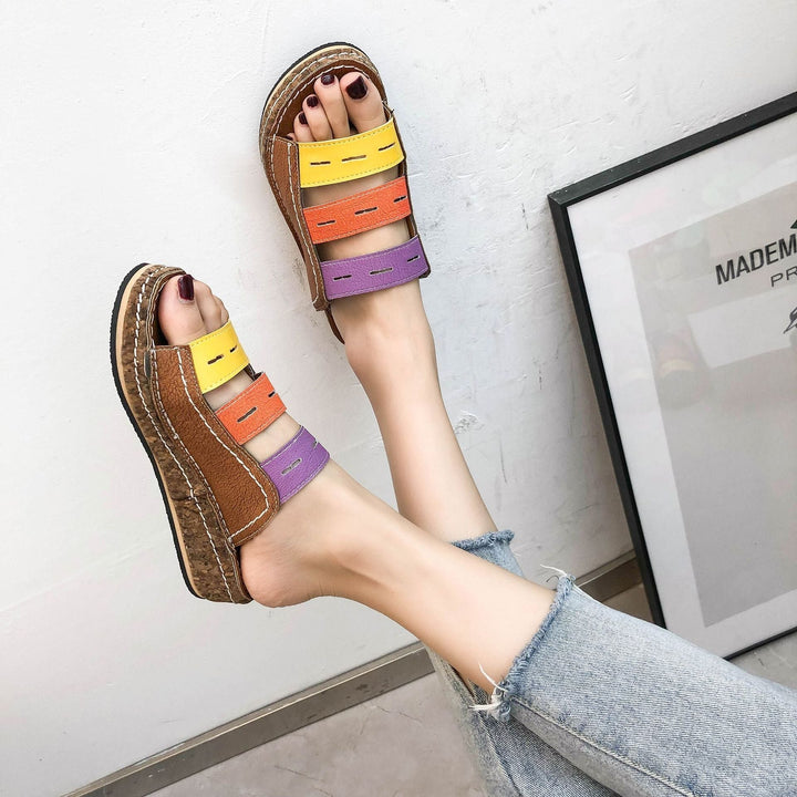 PREMIUM ORTHOPEDIC TRICOLOR SANDALS - 2026 BEST SELLER