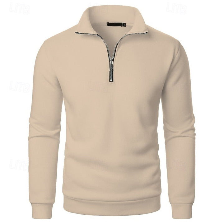 Keith | Quarter-Zip Stand-Collar Pullover