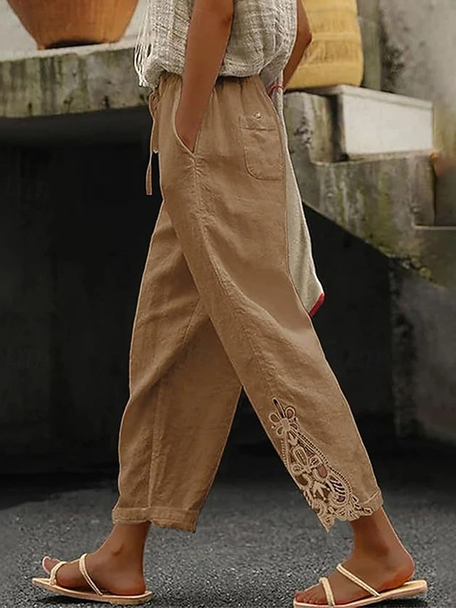 Rosalyn | Relaxed Cropped Pants