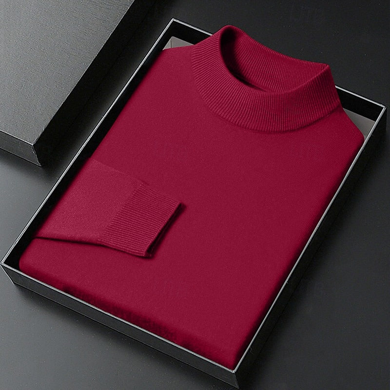 Winston | Refined Mock Neck Sweater