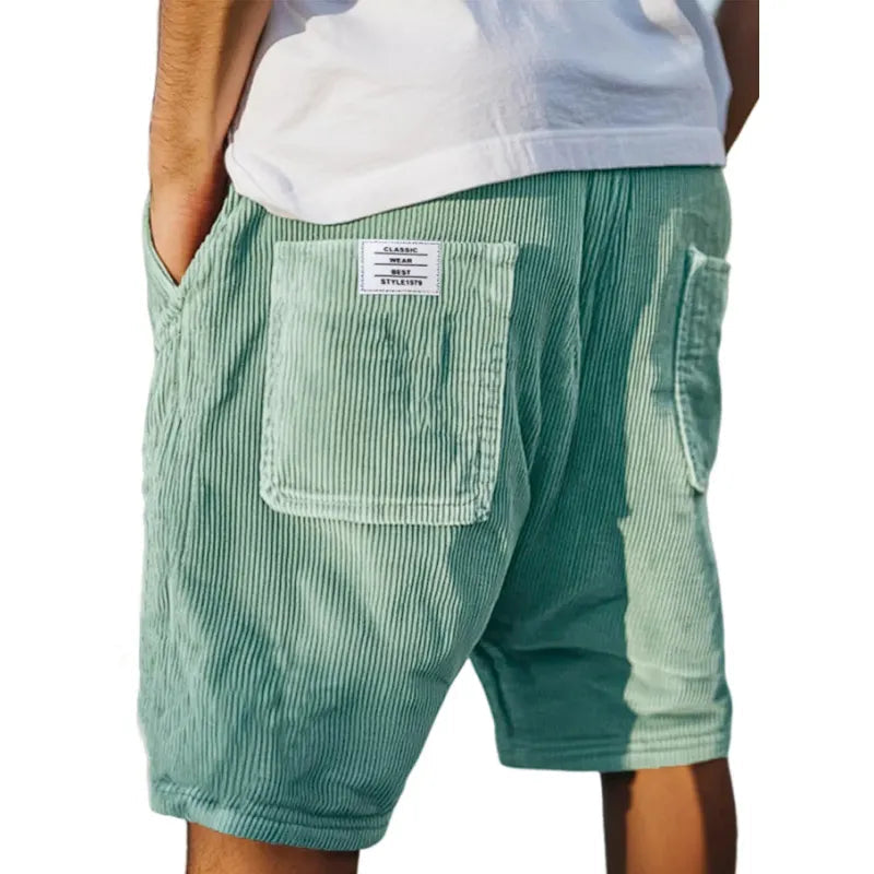Brandon | Refined Textured Tailored Shorts