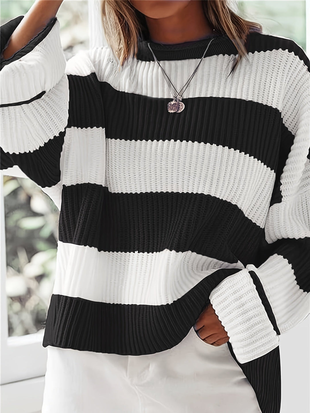 Ivy | Relaxed Colorblock Sweater