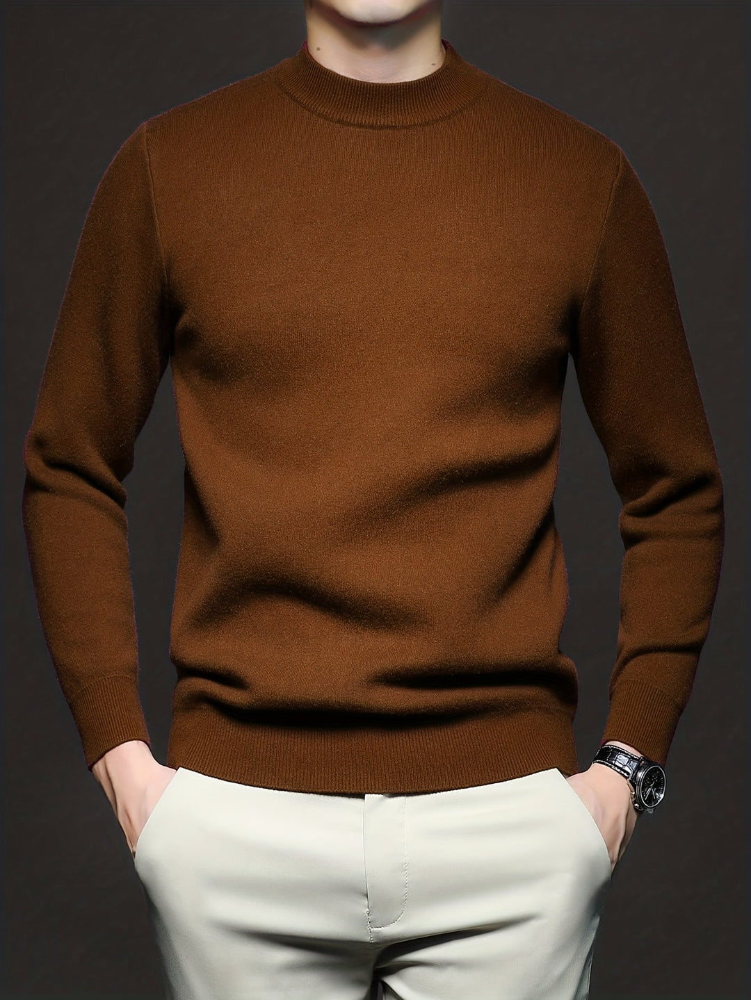 Russell | Refined Mock-Neck Sweater