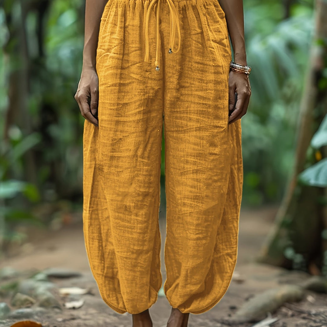 Marjorie | Relaxed Drawstring Lantern Pants