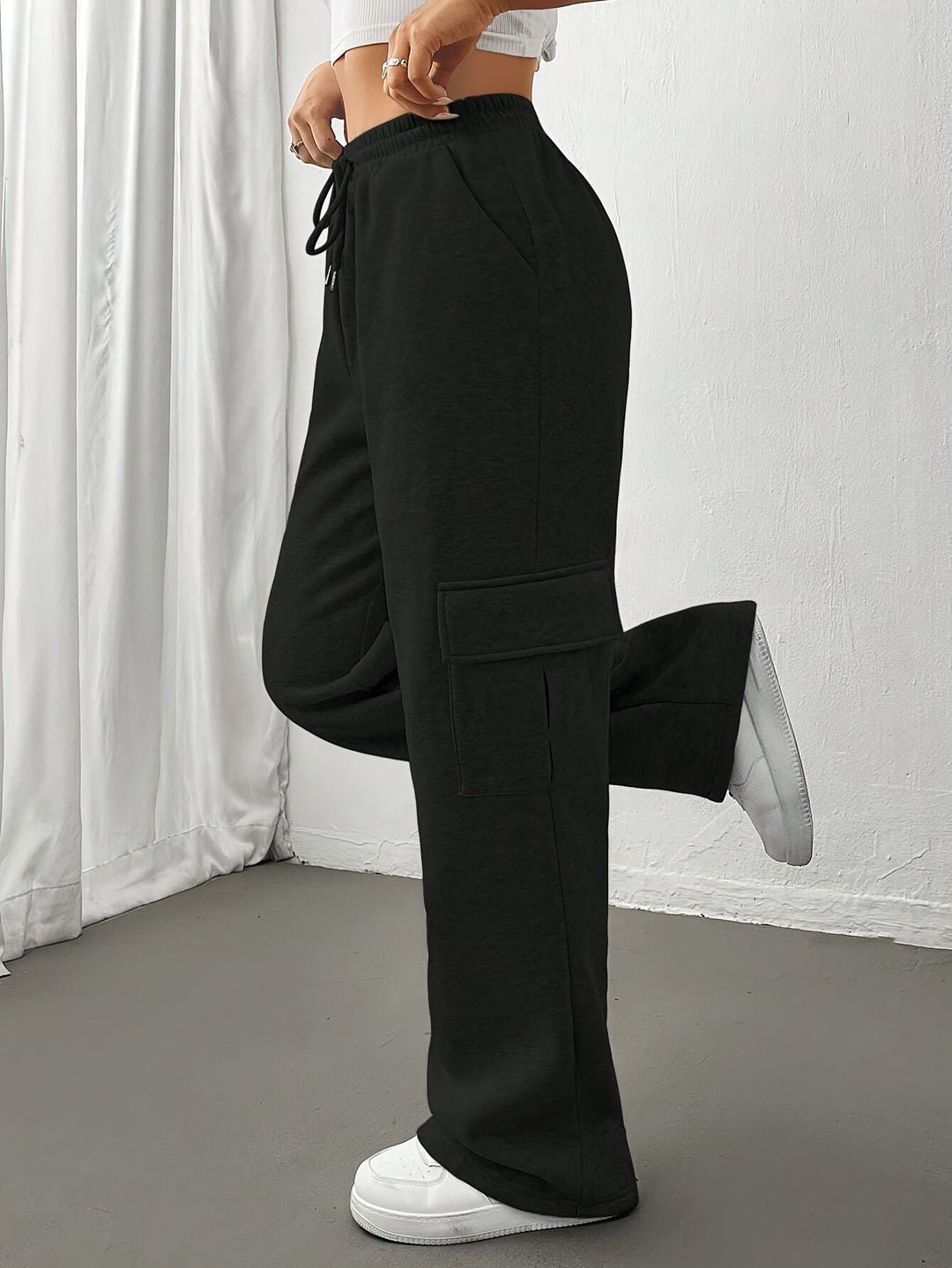 Ruth | Relaxed Cargo Sweatpants