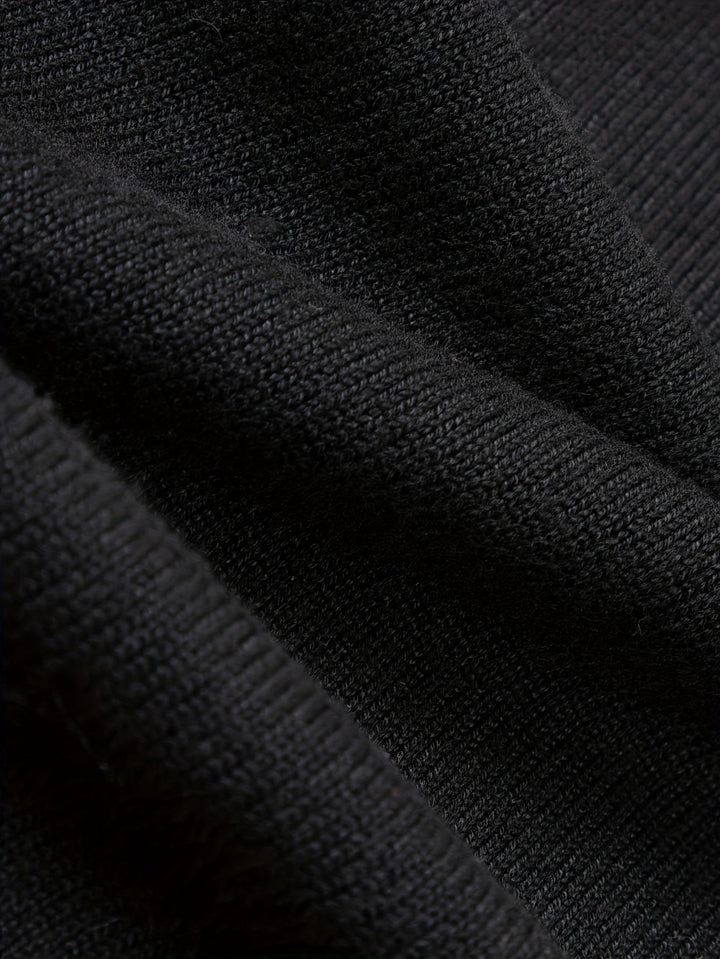 Donovan | Refined Quarter-Zip Polo Sweater