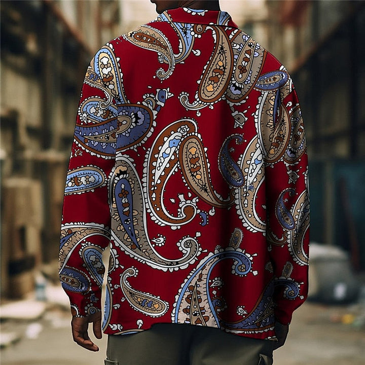 Edmund | Paisley-Print Overshirt