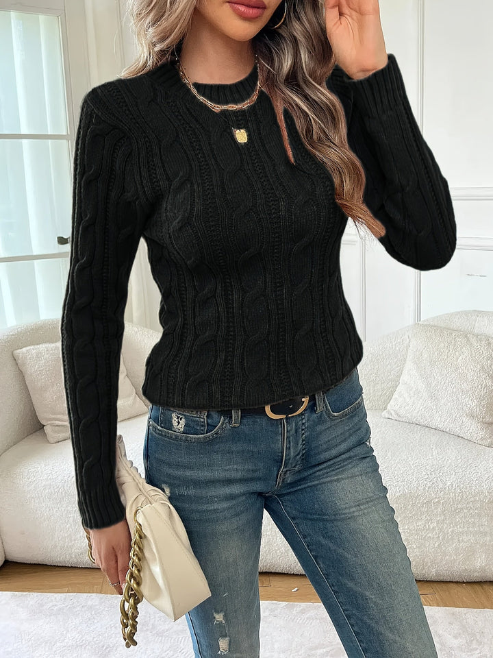 Juliana | Classic Twist-Knit Sweater