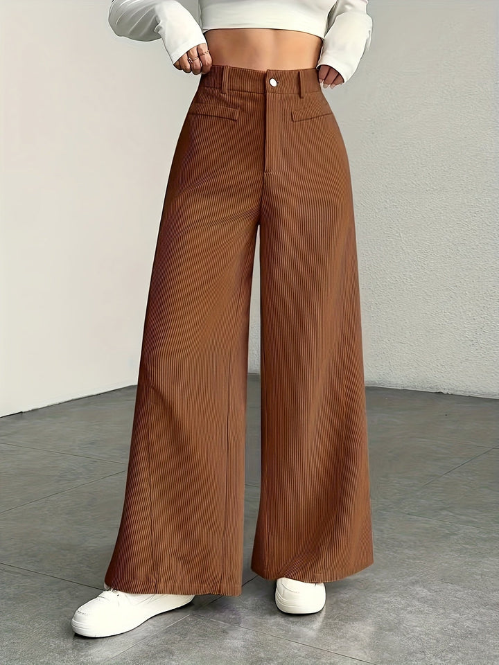 Juniper | High-Waisted Wide-Leg Trousers