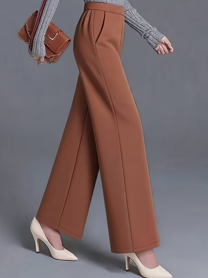 Claudia | High-Waisted Wide-Leg Pants