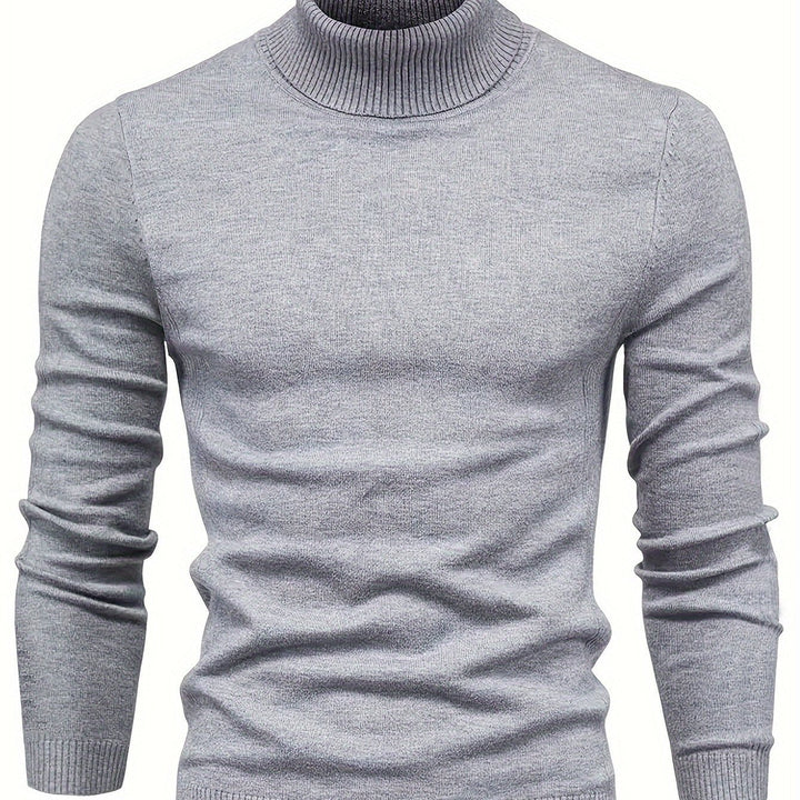 Malcolm | Classic Mock-Neck Sweater