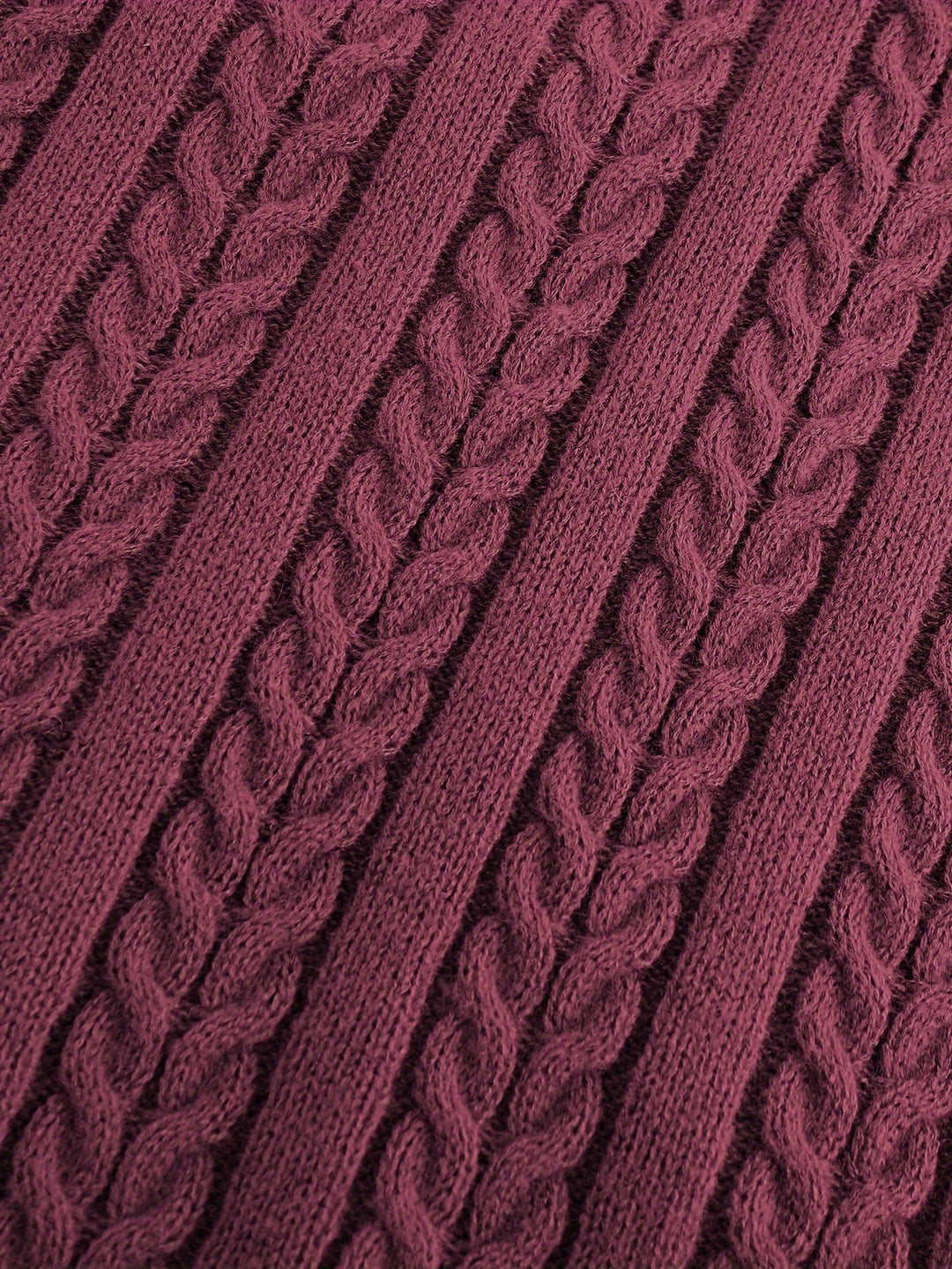 Gideon | Cable-Knit V-Neck Sweater Vest