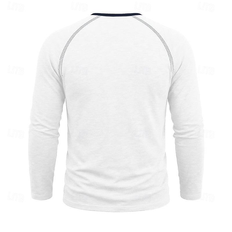 Owen | Classic Button Henley Shirt